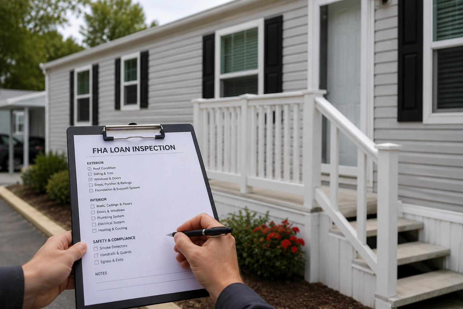 Manufactured Home Inspection FHA Loan Inspections