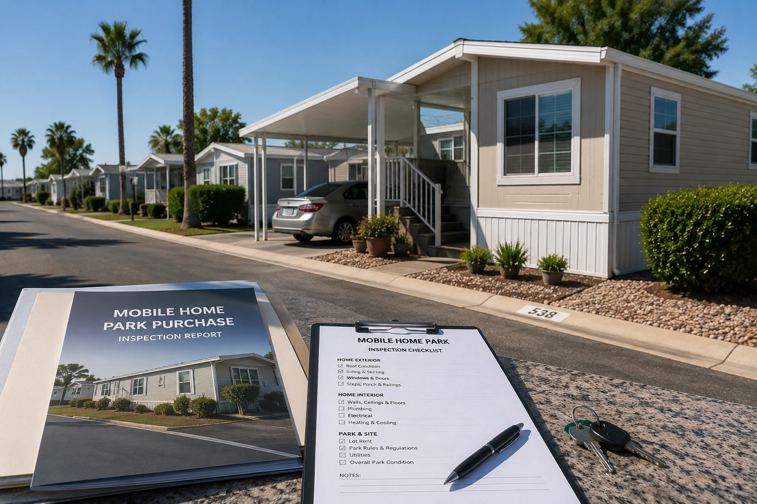 Manufactured Home Inspection Mobile Home Park Purchases