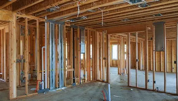 New Construction Pre-drywall home inspection with framing and rough-in systems