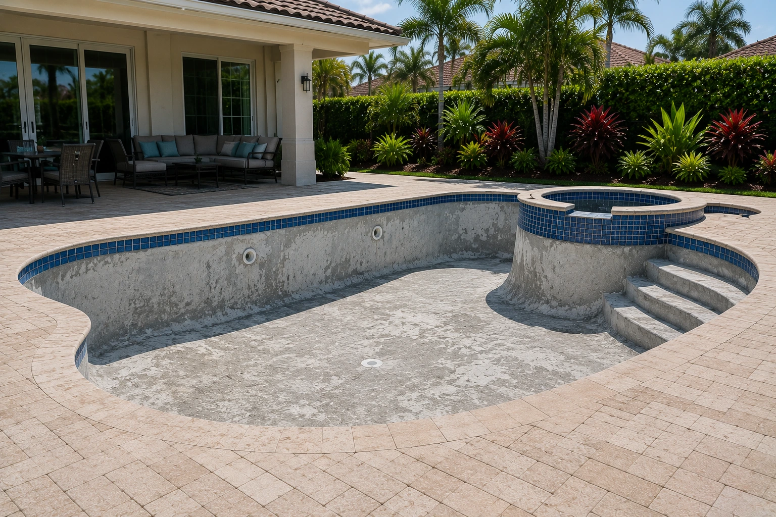 Swimming Pool SPA Inspections Pre-renovation swimming pool inspection and remodeling assessment
