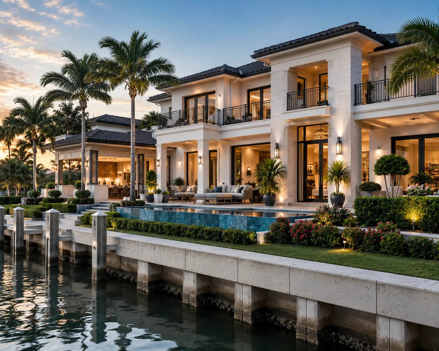 Boca Raton dock inspections and underwater Seawall Inspections for waterfront properties
