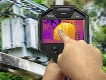 Electrical infrared inspection