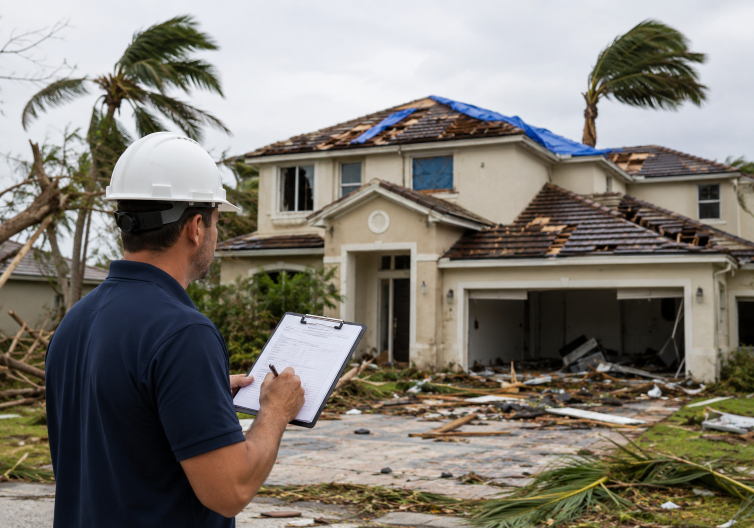 Insurance Claims Inspection Hurricane and Storm Damage Claims