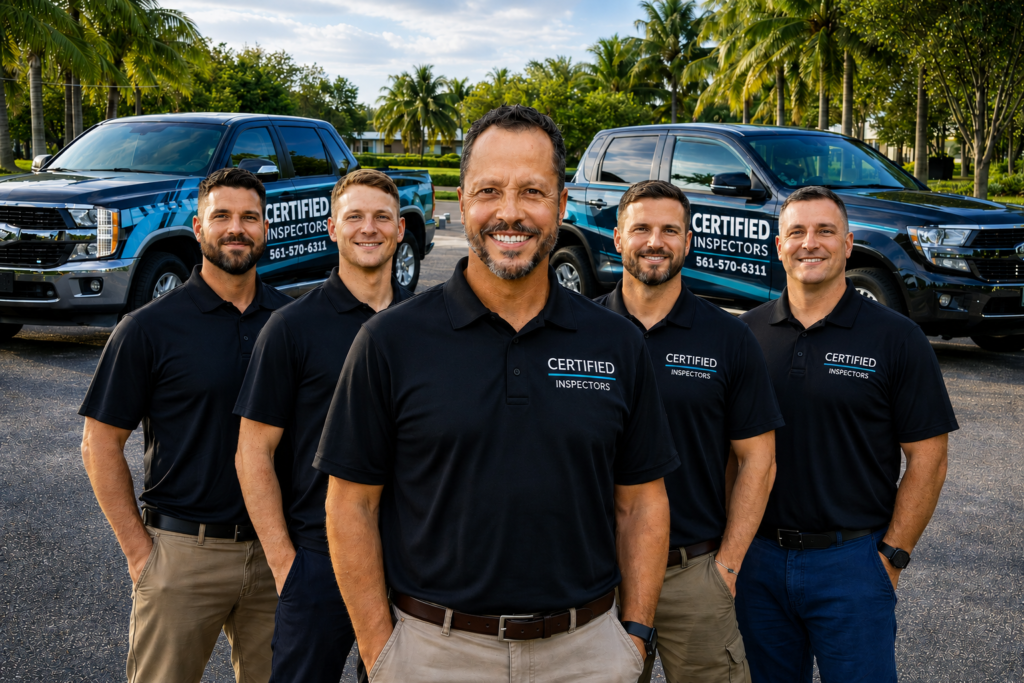 Staff Credentials - Certified Inspector on Job Site